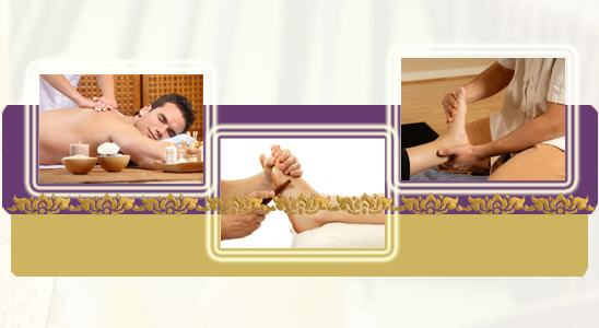 Thai Fu&szlig;reflex Massage mit Schulten-Nacken